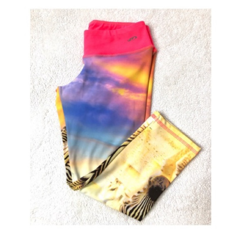 Babalu Capri Safari - Zebra Leggings